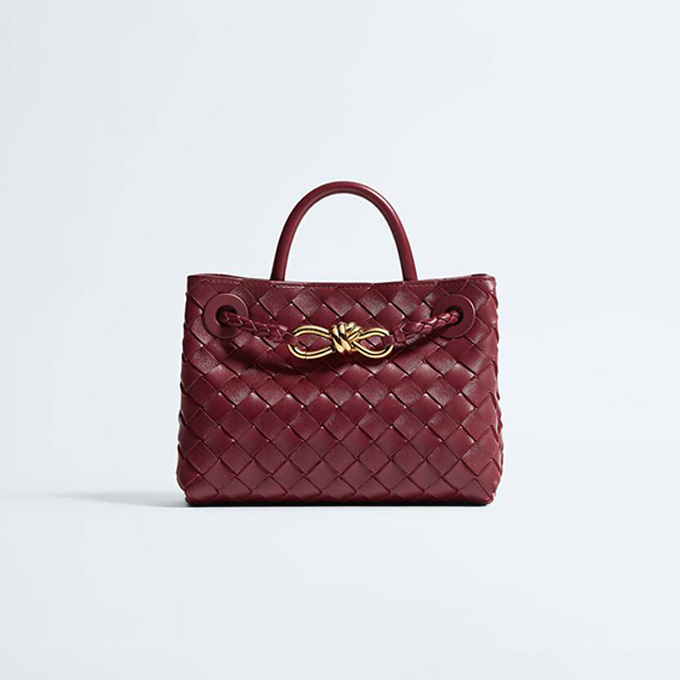 bottega veneta mini andiamo woven tote bag #874957